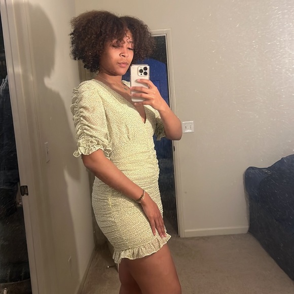 Speckle pattern dress - Picture 3 of 9